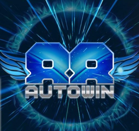 Lampu neon biru ungu di dancefloor